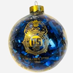 1995 DEA-NEW YORK Christmas Ornament